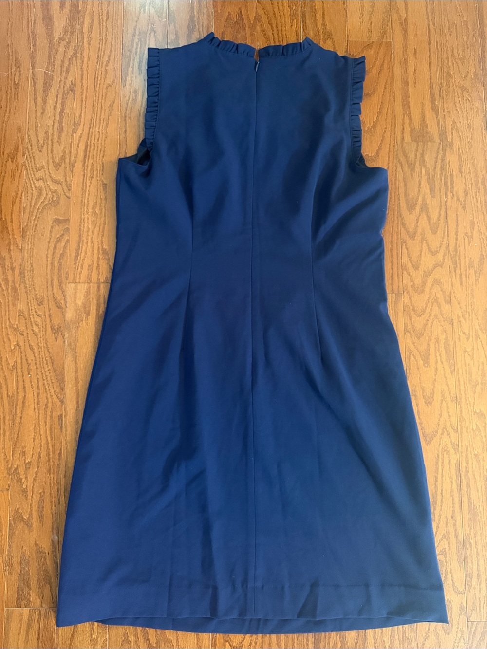 J. Crew ruffle neck suiting dress - Picture 7 of 9